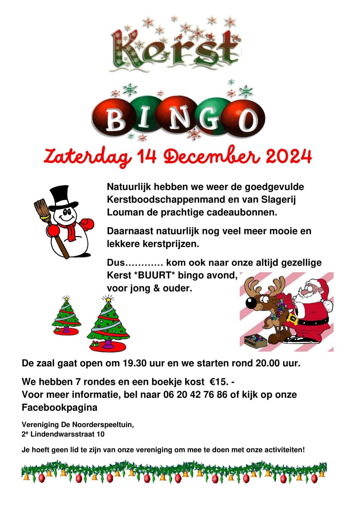 Kerst Bingo