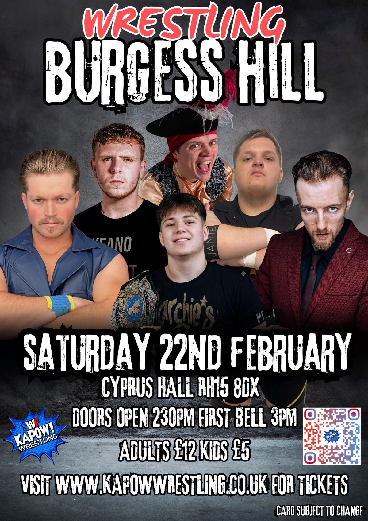 Live Wrestling comes to Burgess Hill 