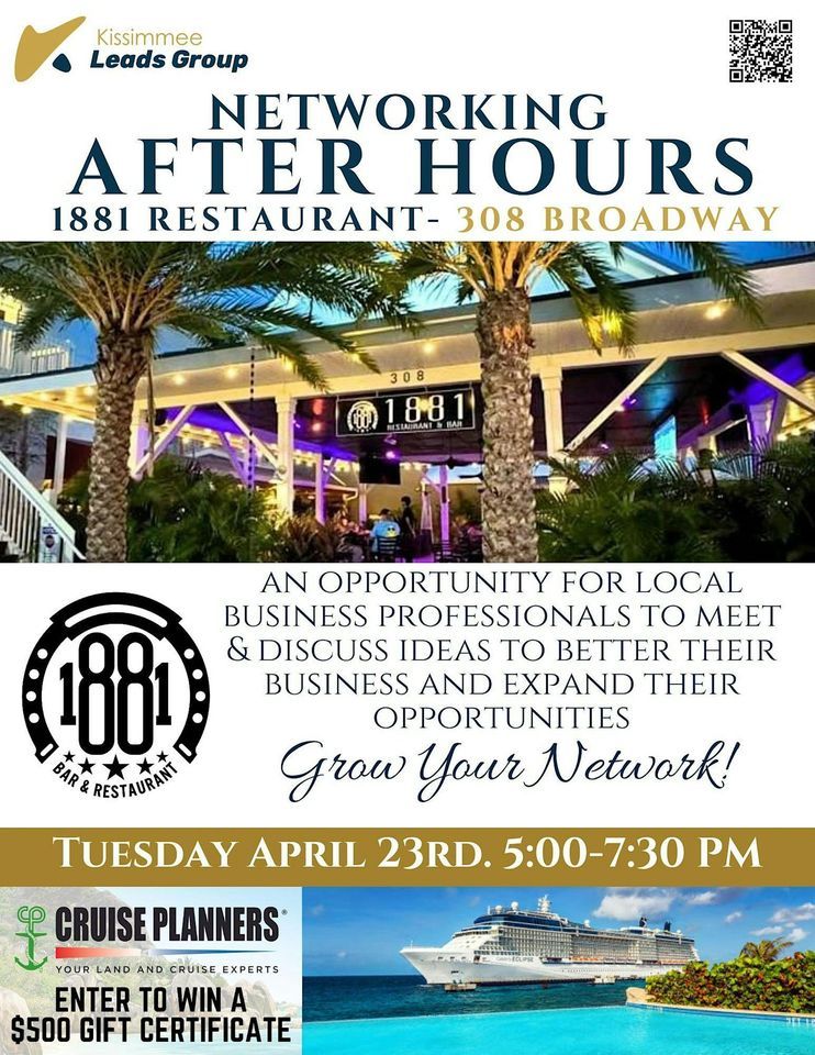 Networking After Hours - KLG - FREE EVENT 