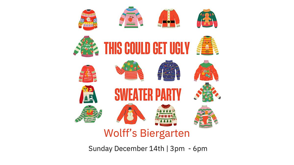 This could get Ugly\u2026. Sweater party