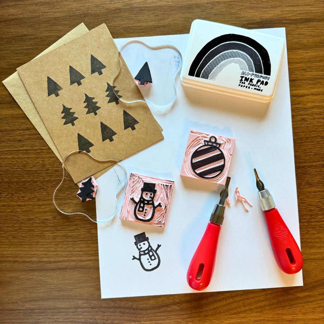 Holiday Stamp Carving & Card Making Workshop