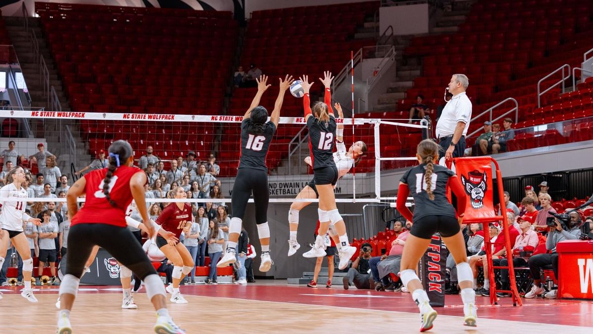 Miami Hurricanes at NC State Wolfpack Womens Volleyball
