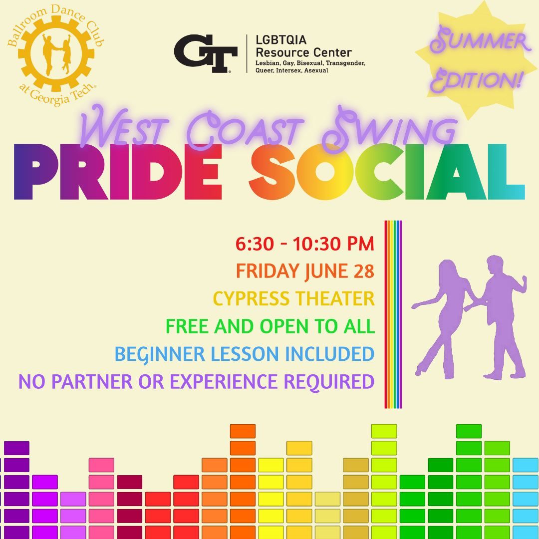 West Coast Swing Pride Social - Summer Edition!