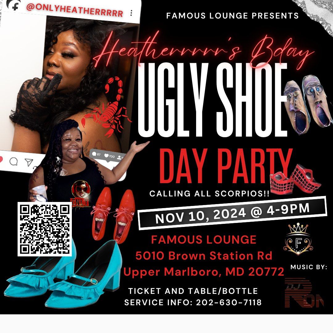 Heatherrrrr's Scorpio Ugly Shoe Day Party!!