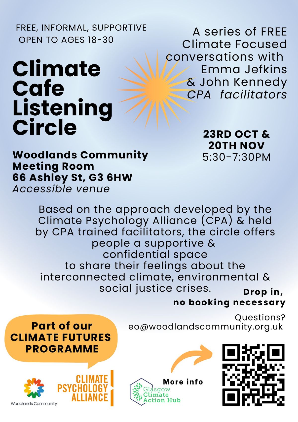 Climate Listening Circle - Climate Futures (aged 18-30)