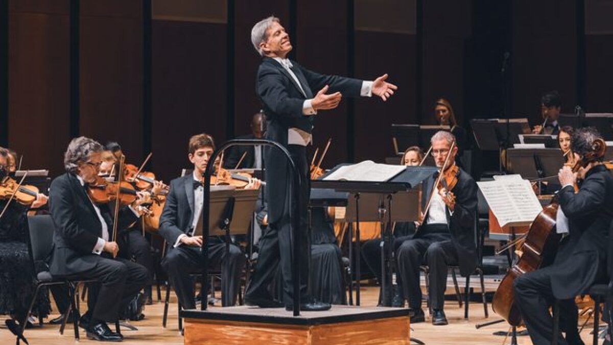 Joe Illick and the NYE Orchestra Rehearsal at Lensic Performing Arts Center