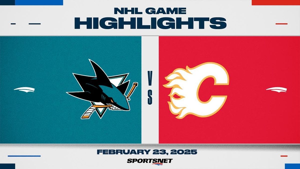 San Jose Sharks vs. Calgary Flames