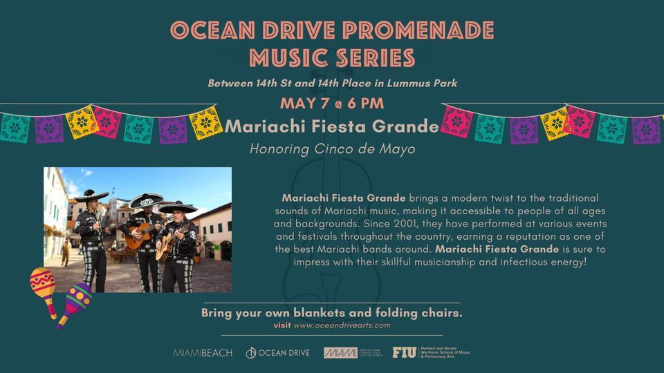 Ocean Drive Promenade Music Series - Mariachi Fiesta Grande