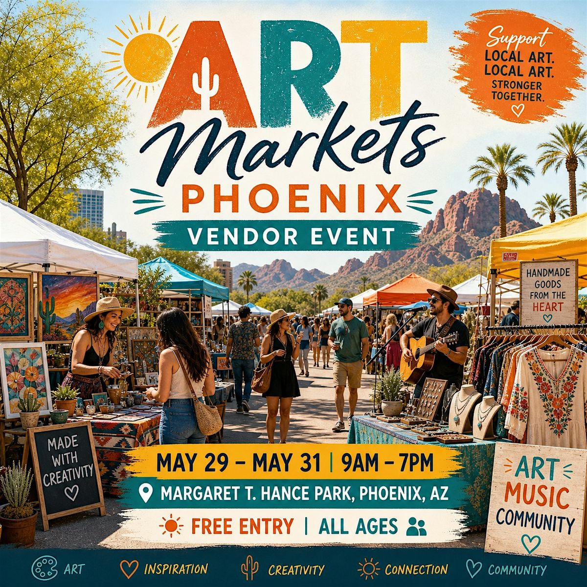 Art Markets Phoenix Vendors Event