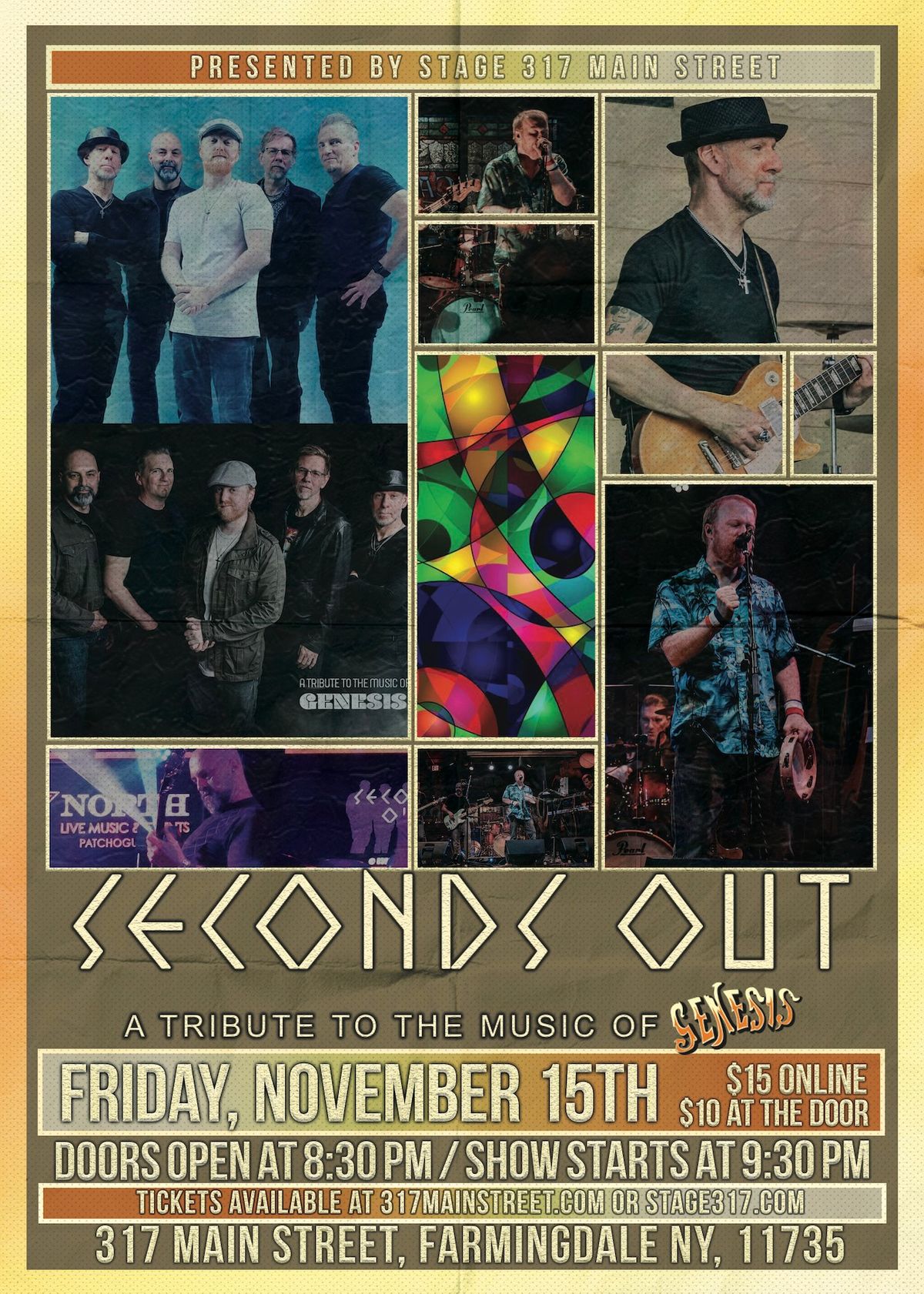 Seconds Out: A Tribute to Genesis at Stage 317!