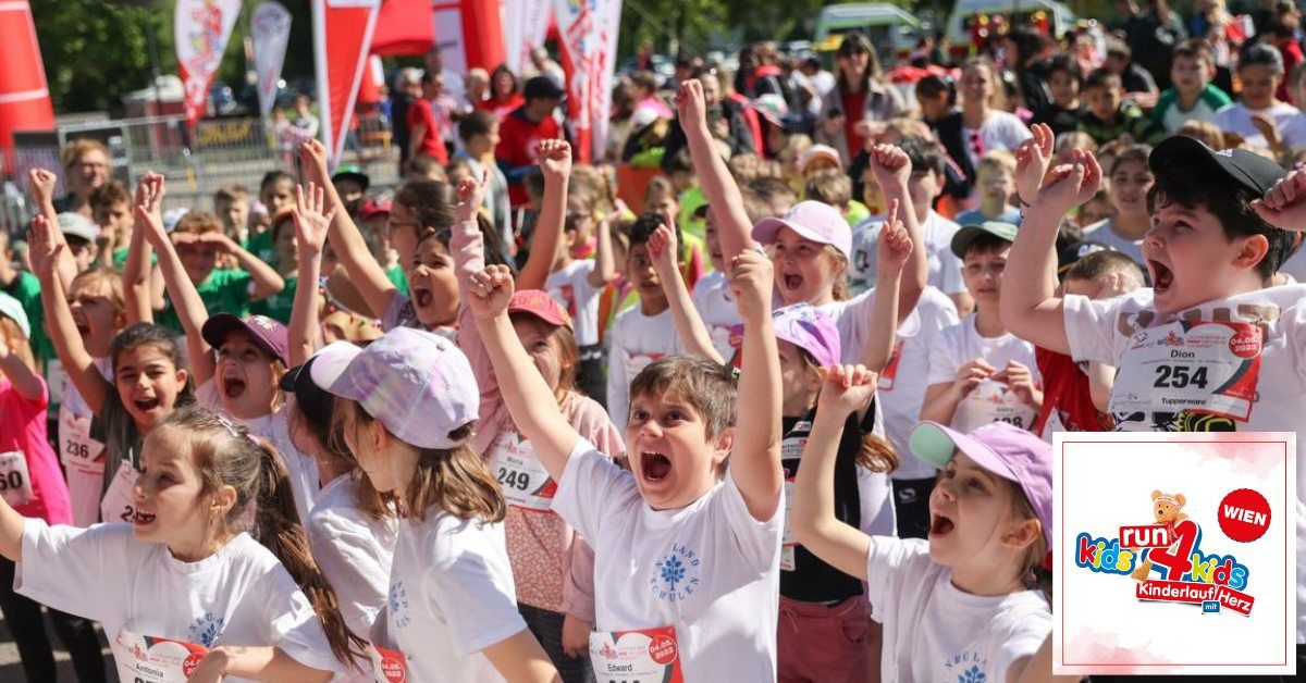 Kidsrun4kids - Kinderlauf Wien | 8. Mai 2025 | ***AUSGEBUCHT***