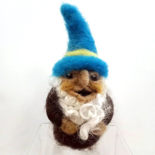 Needle Felted Gnomes Art Class