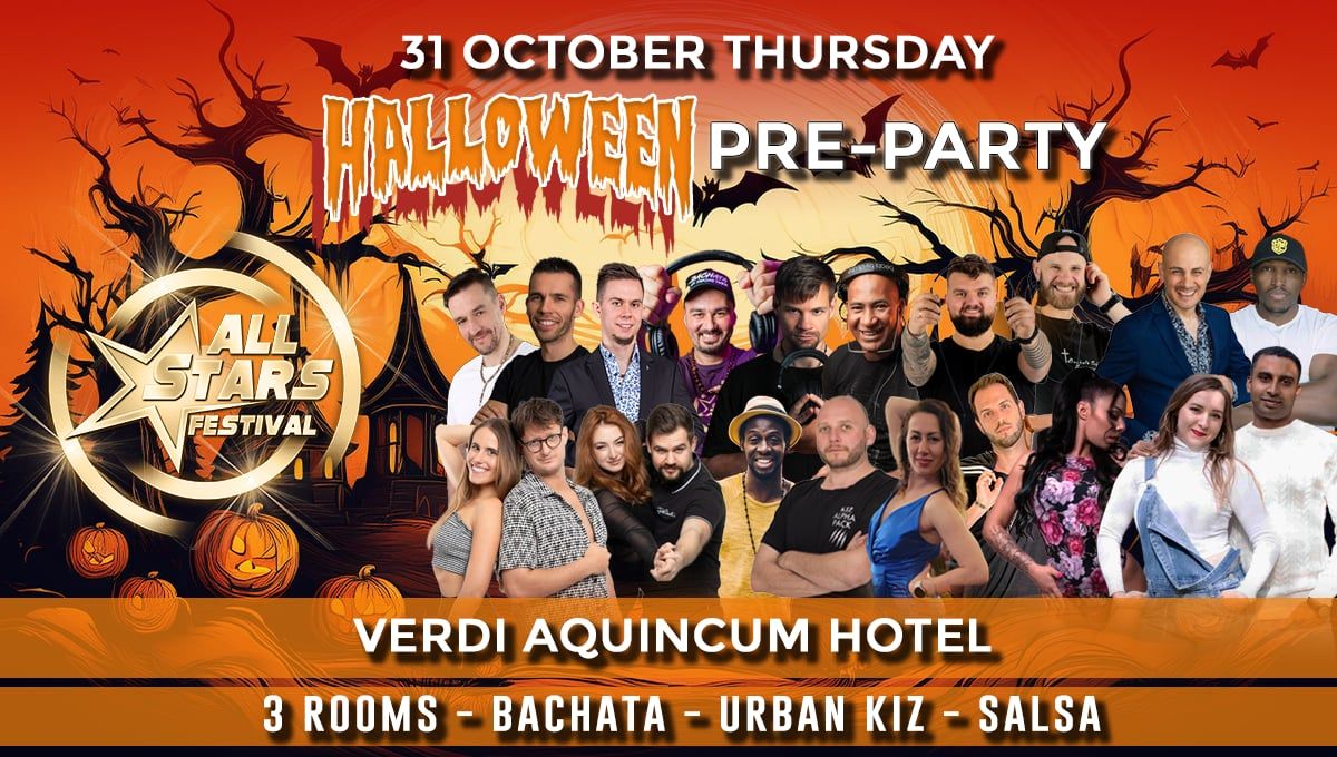 All Stars Festival Preparty - 3 Rooms | SALSA | BACHATA | URBAN KIZ