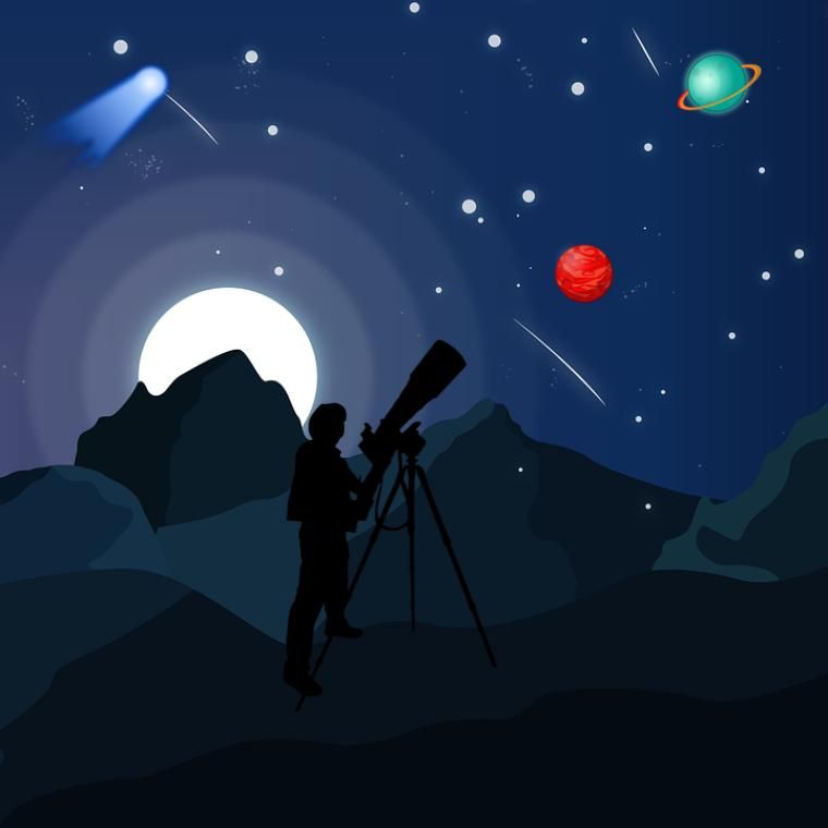 FREE Wonderstruck Wednesday: Exploring the April Sky + Telescope Viewing