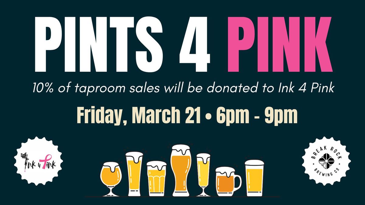 Pints 4 Pink @ Break Rock Brewing