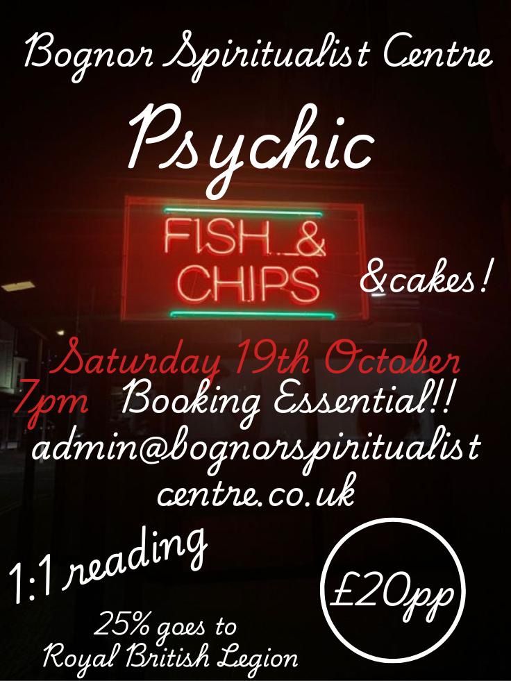 Psychic Fish & Chip Evening 