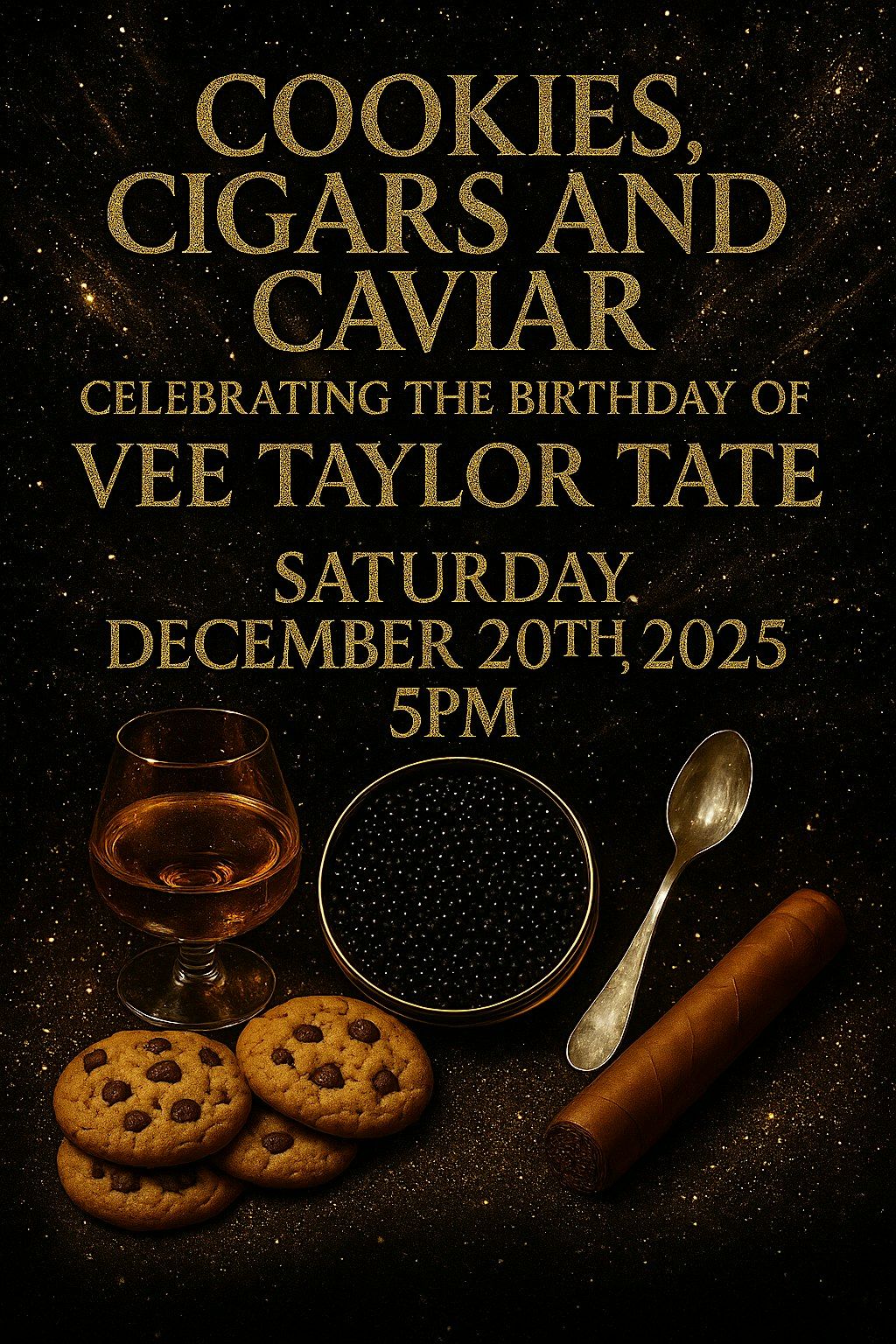 Cookies, Cigars and Caviar