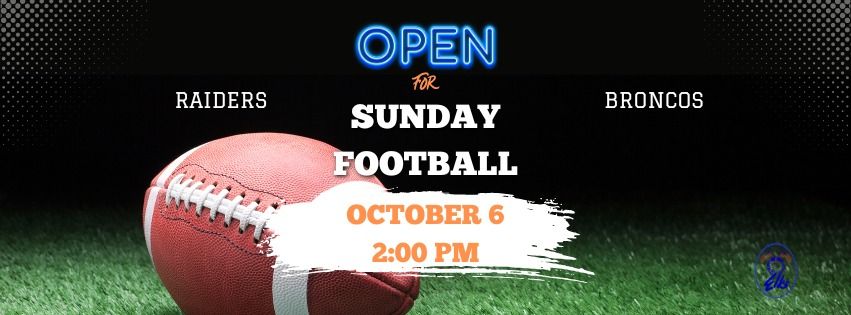 Sunday Football At The Elks