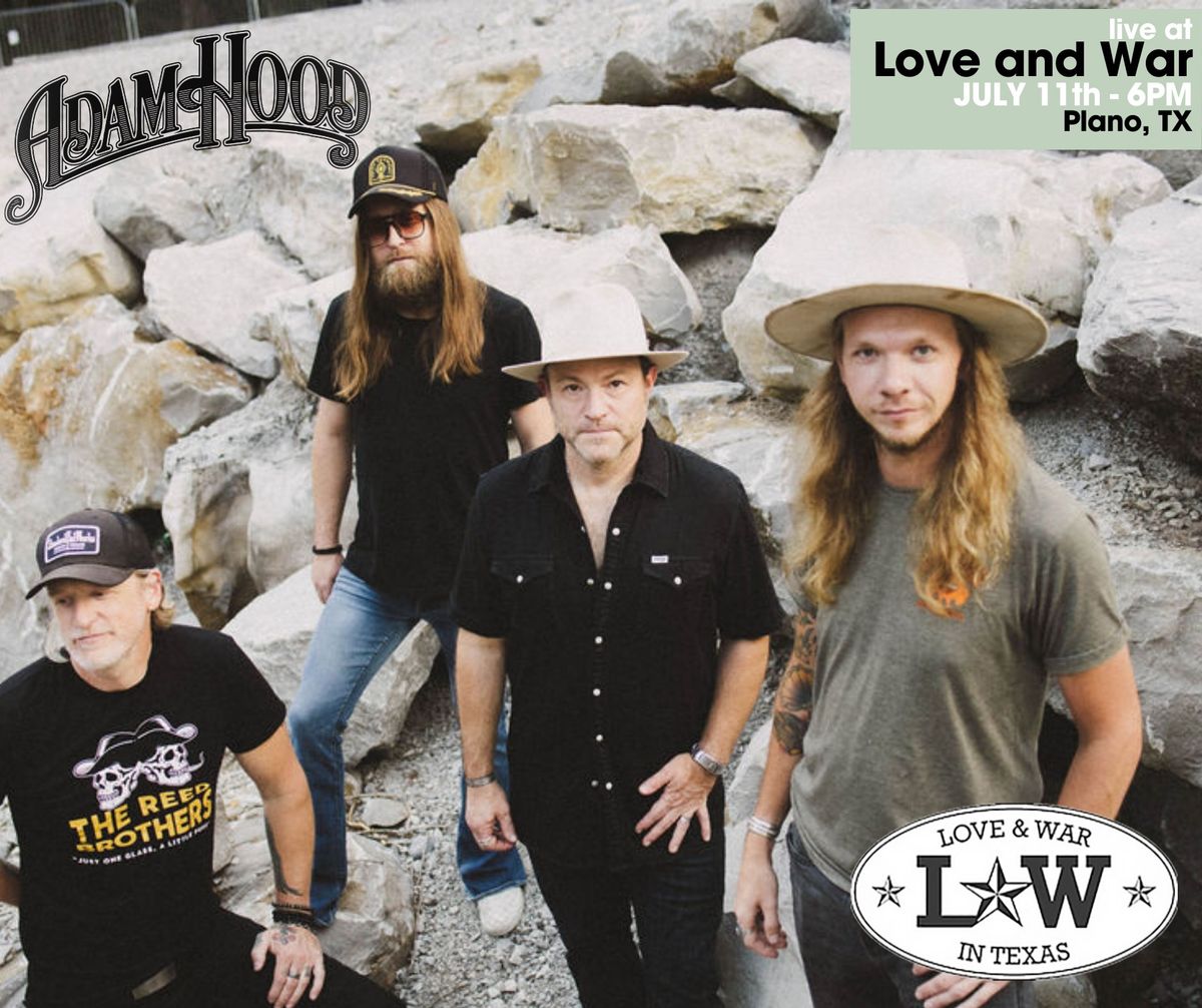 Adam Hood LIVE at Love and War (Plano, TX) 