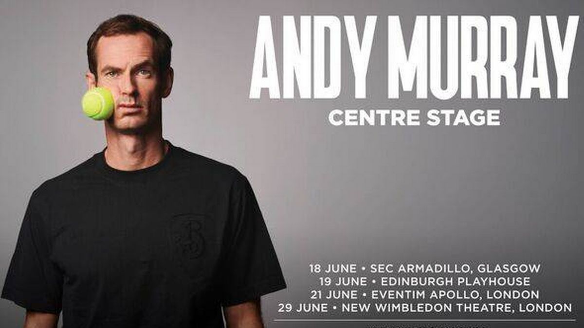 Andy Murray - Centre Stage London