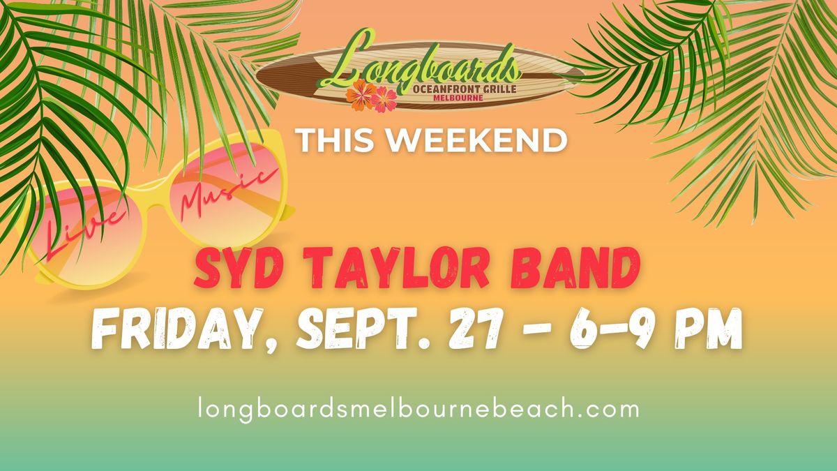 LIVE @ Longboards - Syd Taylor Band