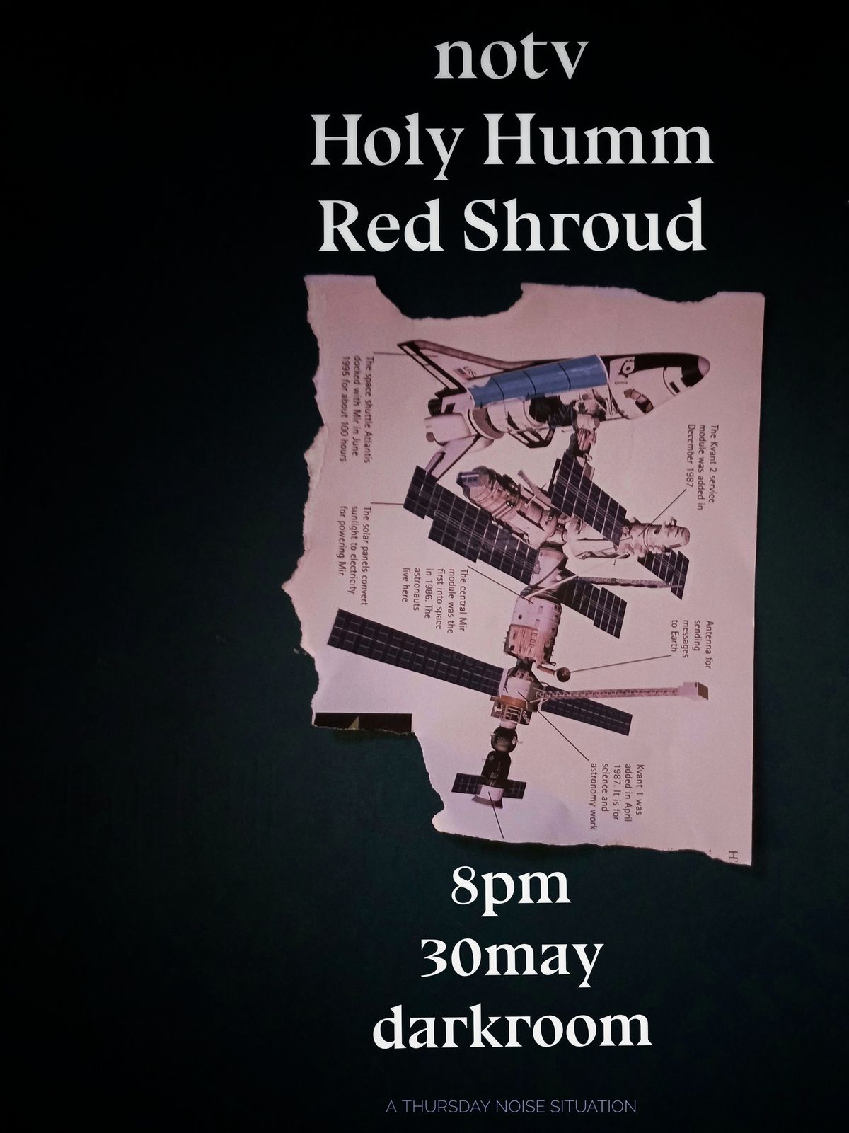 notv, Holy Humm, Red Shroud