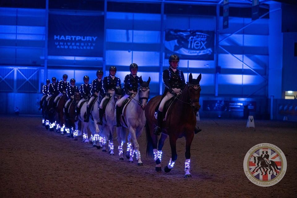 Formation Riding Clinic at Fitzworthy Equestrian