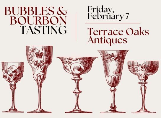 Bubbles & Bourbon at Terrace Oaks Antiques