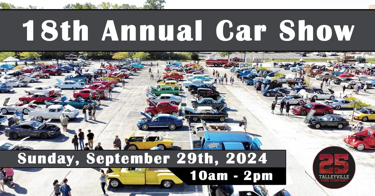 18th Annual Car Show & Open House