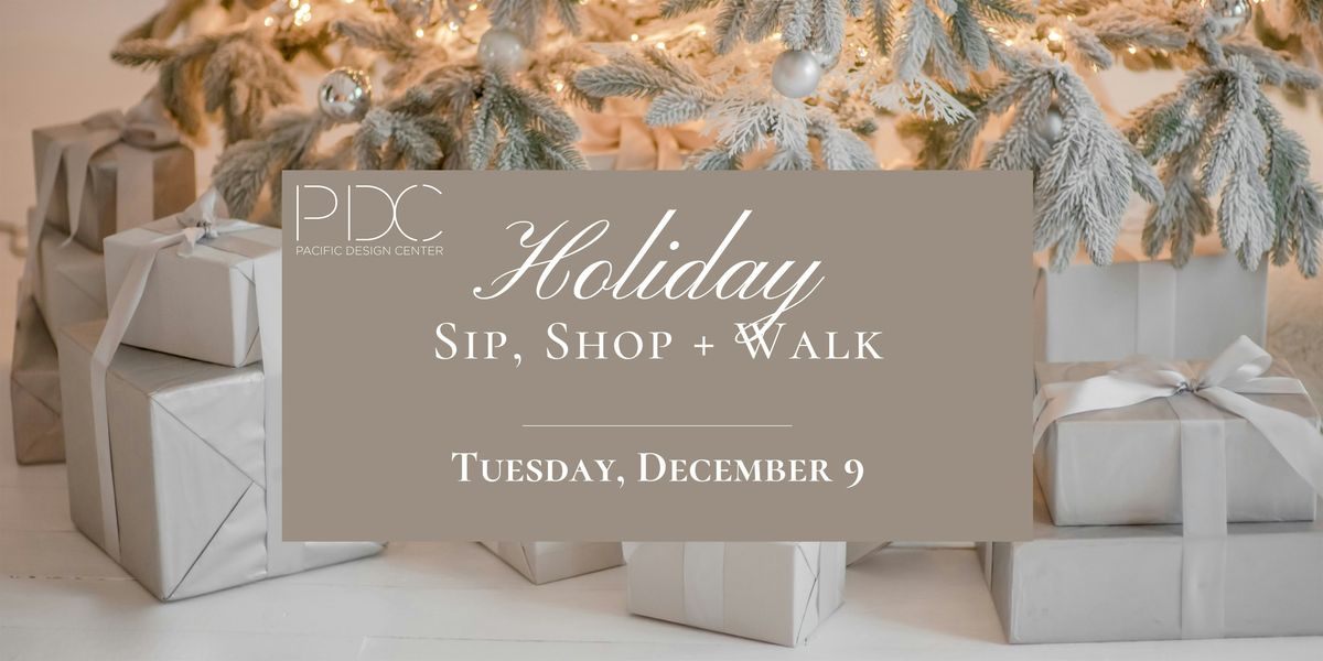 Sip, Shop + Walk