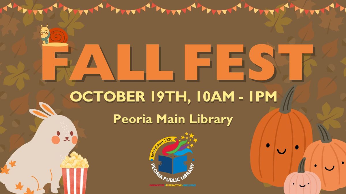 Fall Fest @ Peoria Main Library