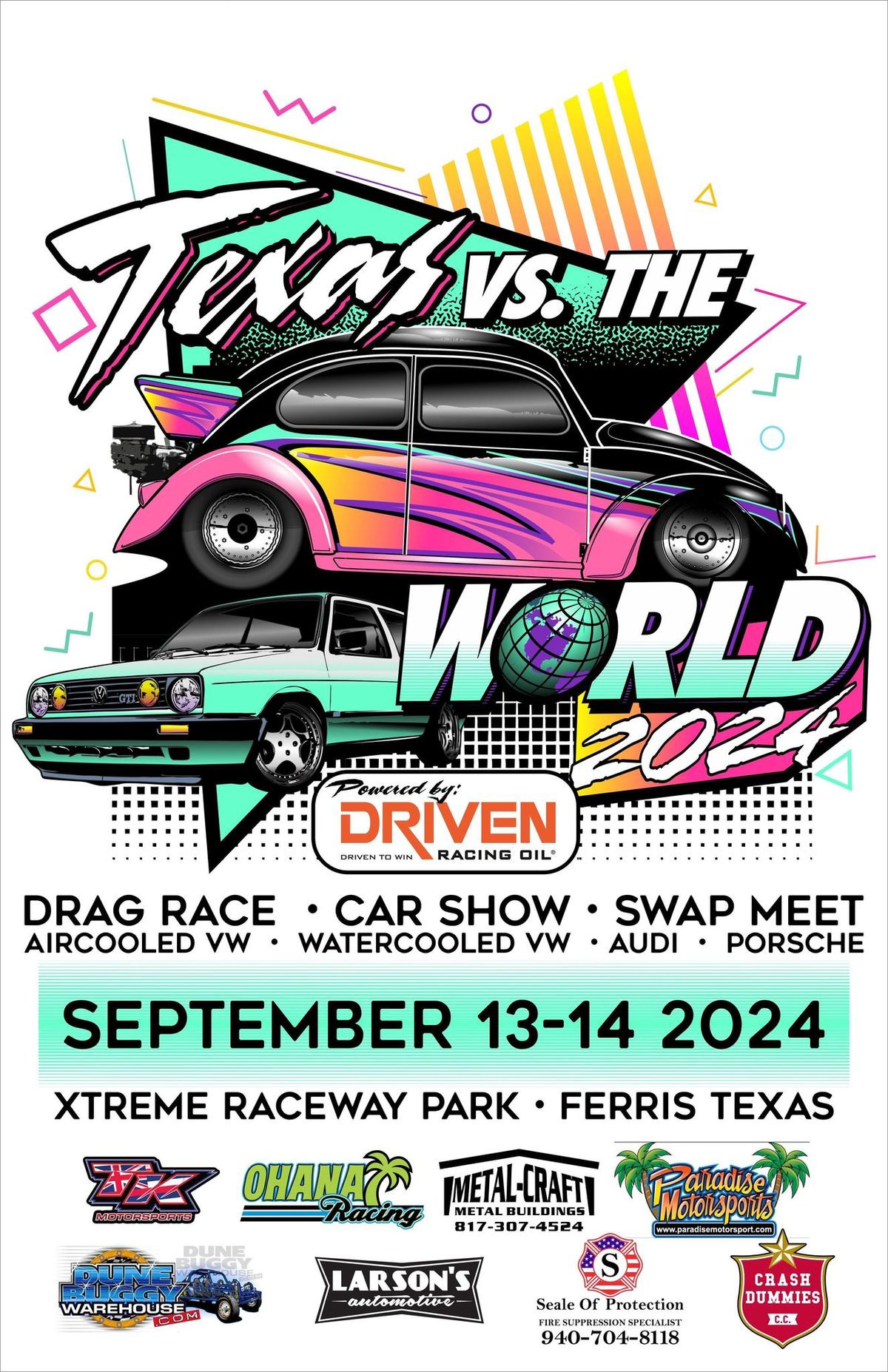 Texas vs The World 2024 Powered by Driven Racing Oil