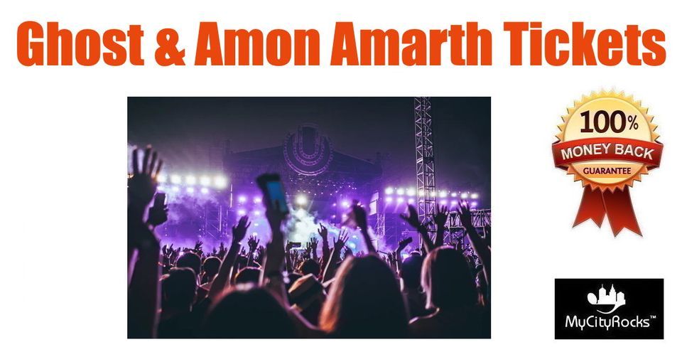 Ghost & Amon Amarth Re-Imperatour Tour Tickets Jacksonville FL Daily's Place Amphitheater