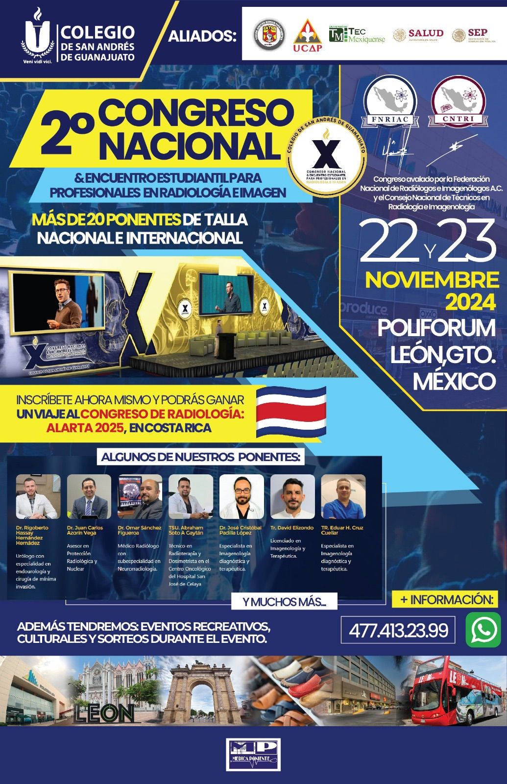 2do Congreso Nacional y Encuentro Estudiantil para profesionales en Radiolog\u00eda e Imagen 2024