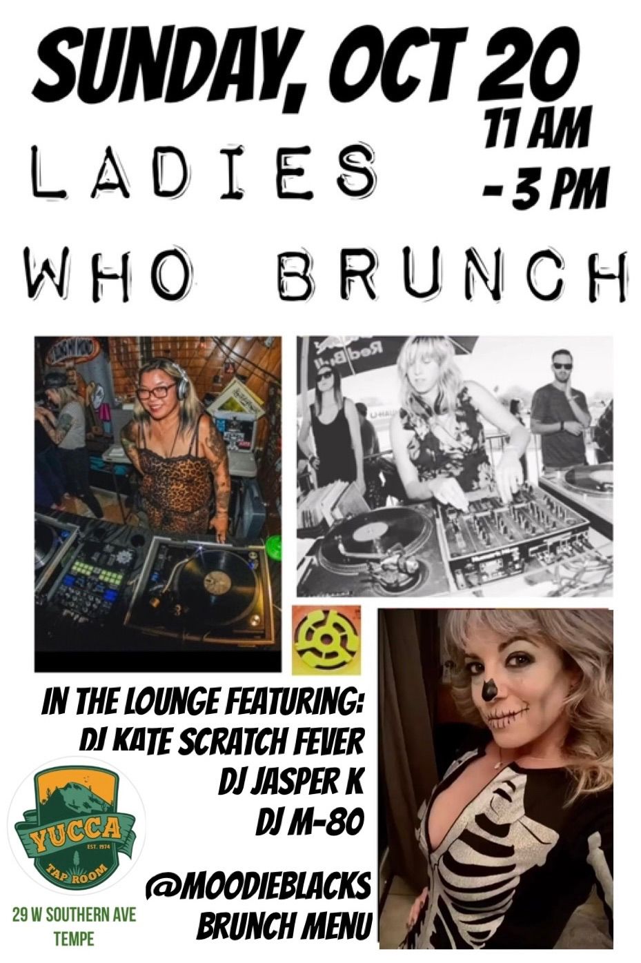 \ud83c\udfb5 Ladies Who Brunch @ Yucca Lounge