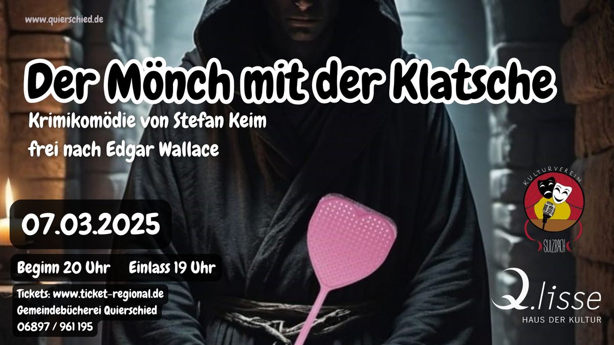 Der M\u00f6nch mit der Klatsche - Krimikom\u00f6die nach Edgar Wallace