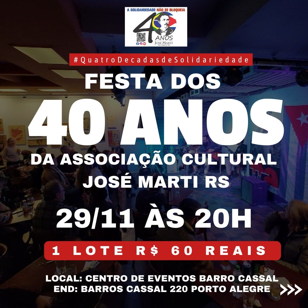 Festa dos 40 anos da ACJM\/RS  