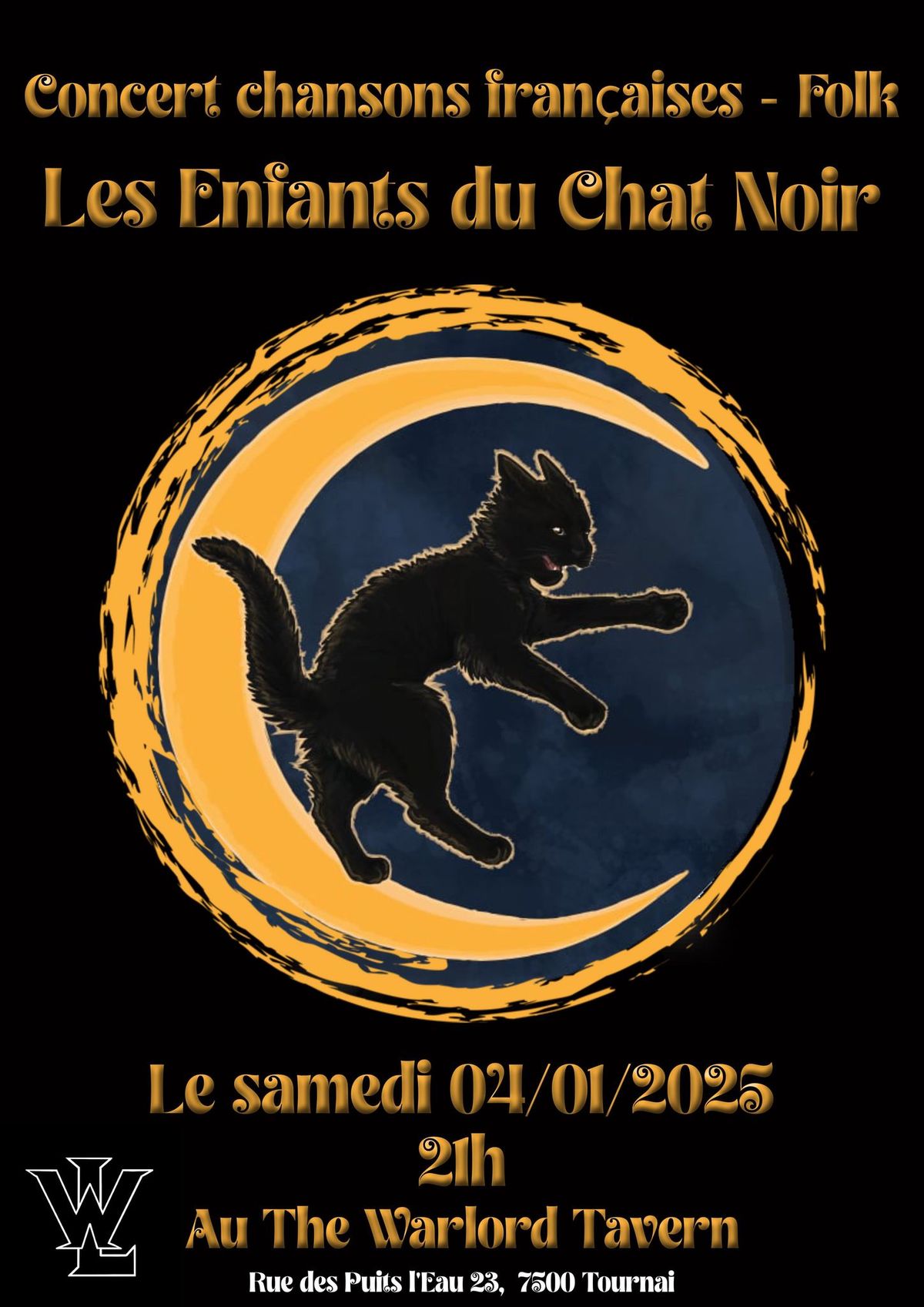 Concert Les Enfants du Chat Noir