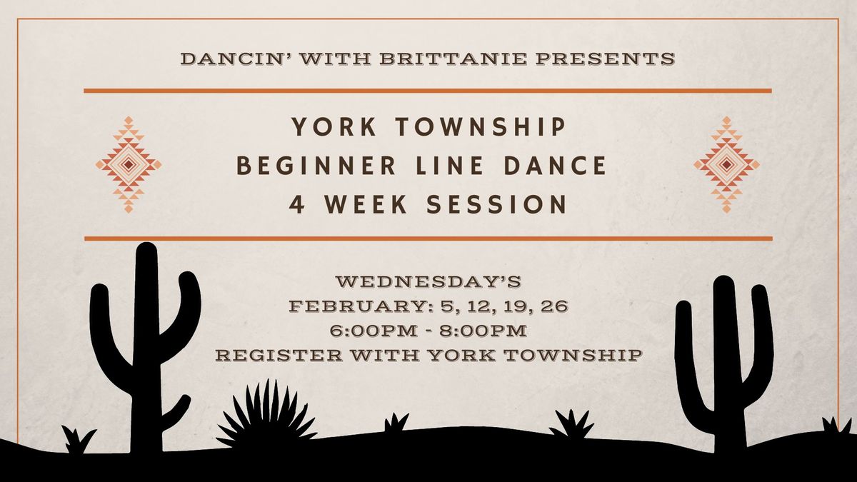 York Township Beginner Line Dance Lessons