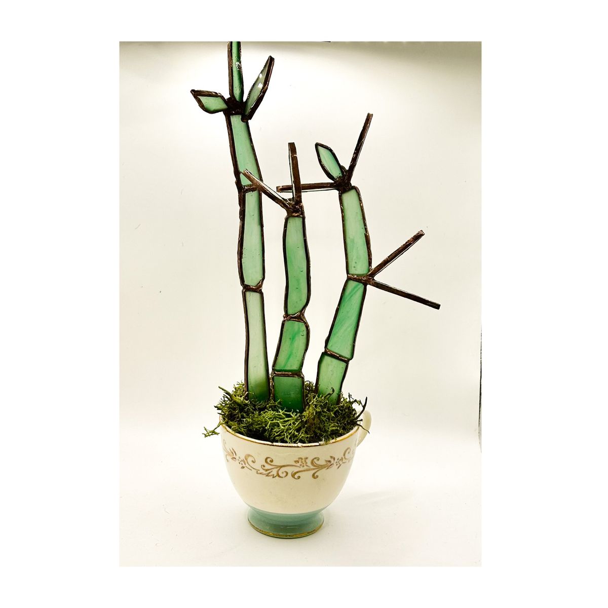 Stained Glass Class Lucky Bamboo