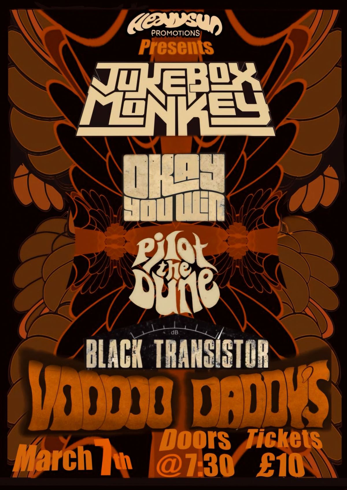 Jukebox Monkey + Okay You Win, Pilot The Dune and Black Transistor