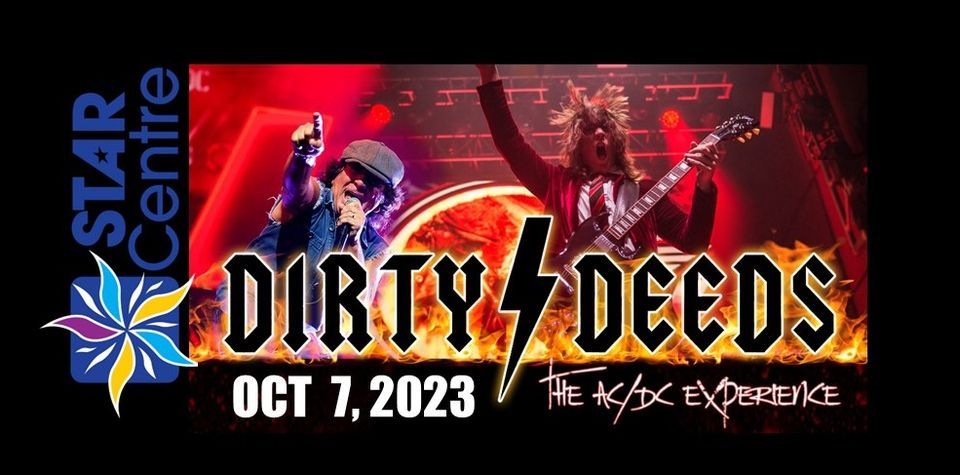 Rock the STAR Concert Series presents: DIRTY DEEDS, The AC\/DC Experience
