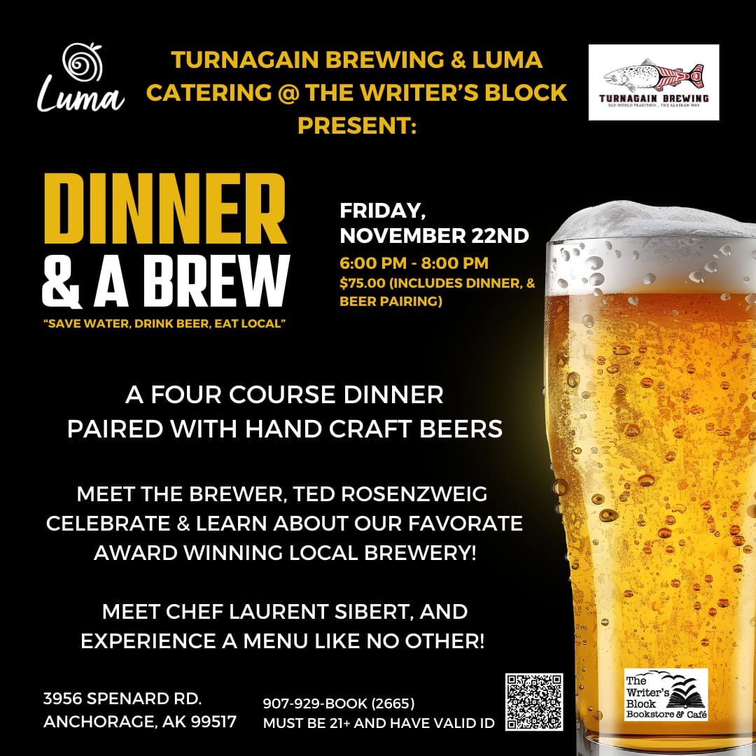 Dinner & a Brew with Turnagain Brewing & Luma Catering