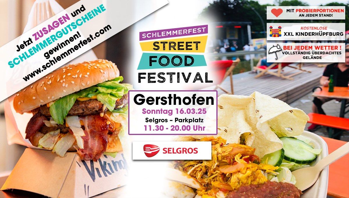 So, 16. M\u00e4rz 2025 - Street Food Festival Gersthofen