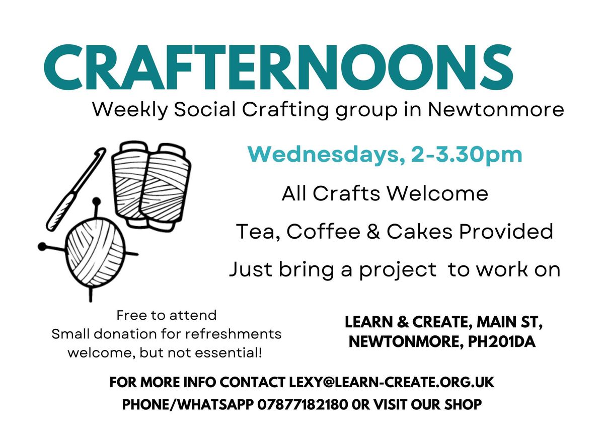 Crafternoon - Social Craft Sessions 