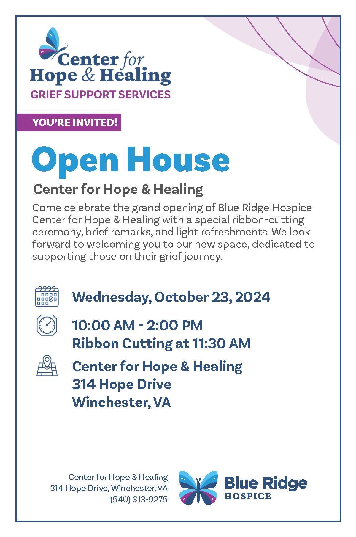 Open House and Ribbon-Cutting