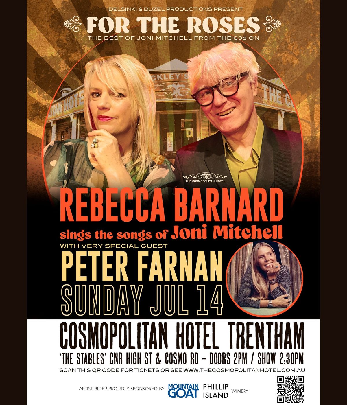 Rebecca Barnard with special guest Peter Farnan - Live at the Stables