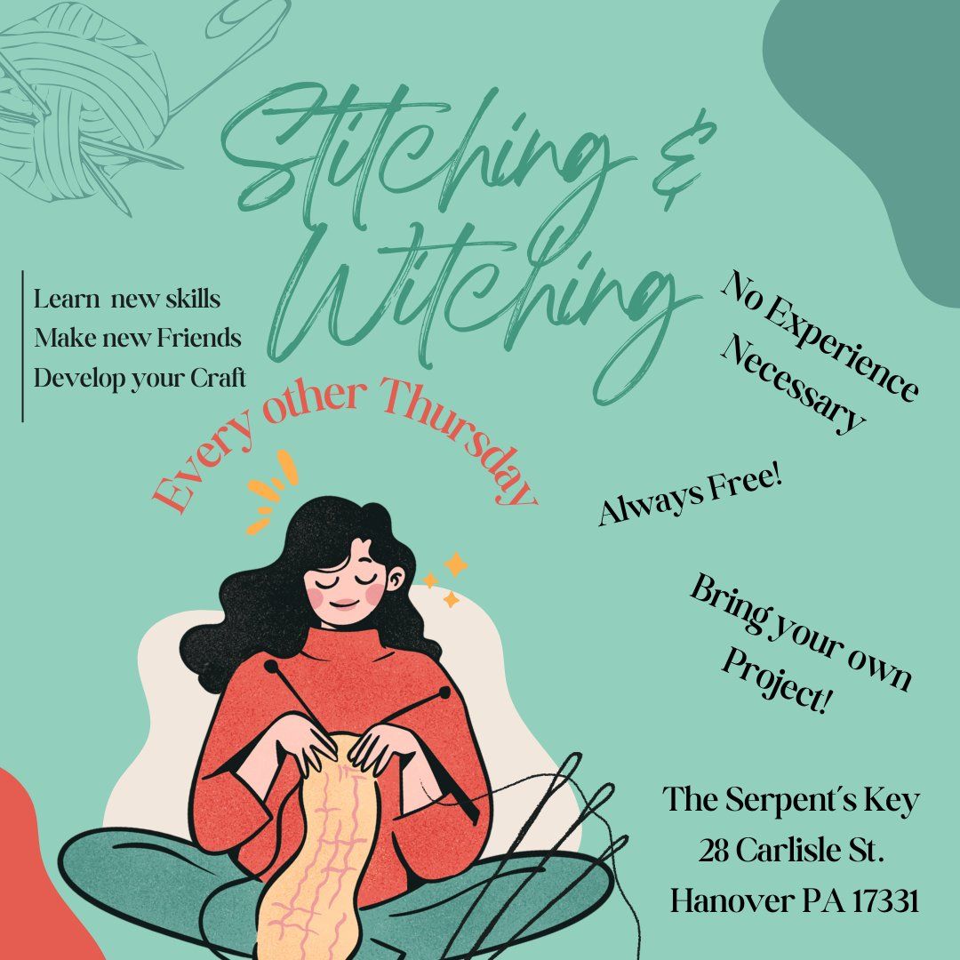 Stitching and Witching Knit and Crochet Night