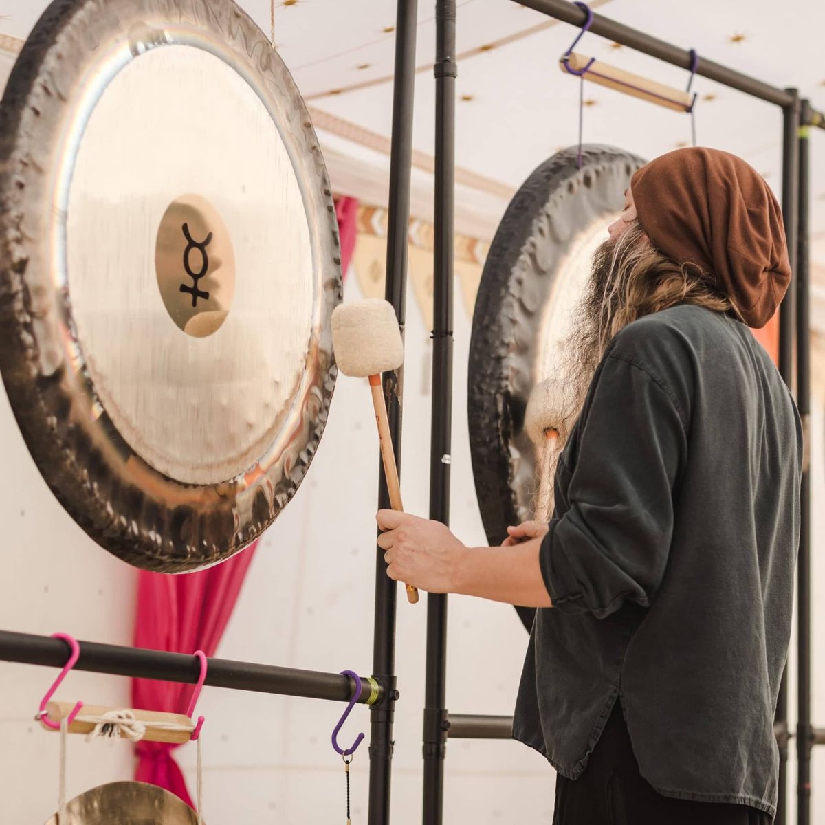 7-8.15pm, Gorgeous Gong Bath at Sandy Lane Tea Room, Macclesfield