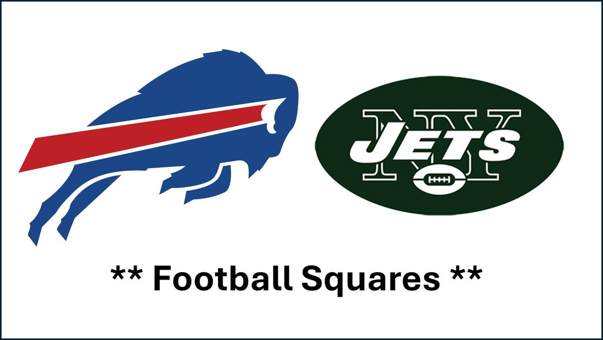 Week 6: Bills at Jets - Football Squares